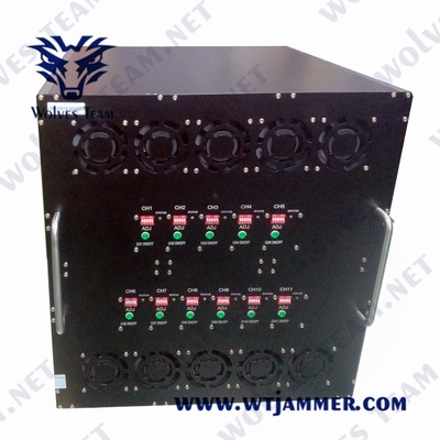Multi Jammer сигнала корабля диапазонов 135-6000Mhz 1000 метров ряда для бомбы DDS IED