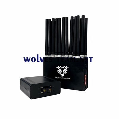 22 Jammer сигнала GSM CDMA 3G 4G 5G WiFi2.4g/5.8g GPSL1 315/433/868MHz Jammer сотового телефона диапазонов клетчатый беспроводной