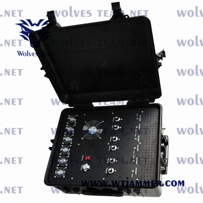 Электропитание 220V Jammer UHF/VHF к Jammer звукового кино 5G DC12V 4G 3G 2G 5G WiFi 2.4G/5GHZ GPSL1-L5 Walkie