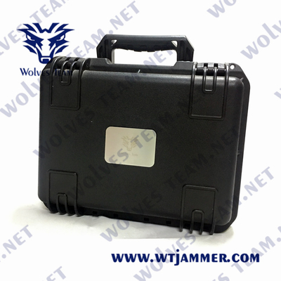 Jammer сигнала 2g/3G/4G/5G чемодана Lojack GPS WiFi Jammer сигнала бомбы мобильного телефона портативный
