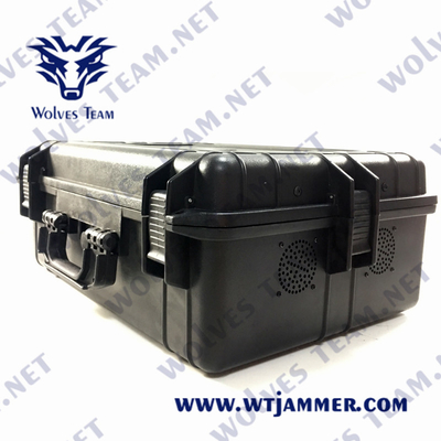 Jammer сигнала 2g/3G/4G/5G чемодана Lojack GPS WiFi Jammer сигнала бомбы мобильного телефона портативный