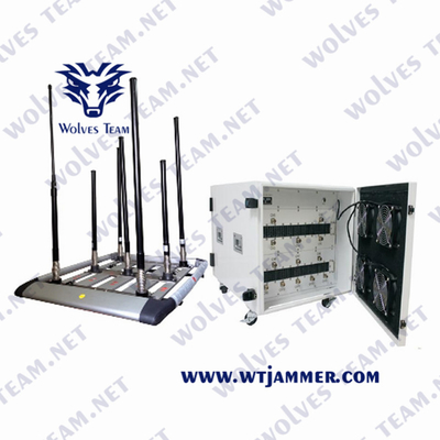 Мульти- функция программного обеспечения монитора машины Jammer Jammer 20-3600MHz сигнала бомбы корабля диапазона 1000 метров