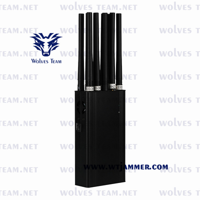 Jammer сигнала VHF UHF GPS L1/L2/L5 Lojack WiFi Handheld 16 Jammer сигнала GSM 5G мобильного телефона диапазонов беспроводной