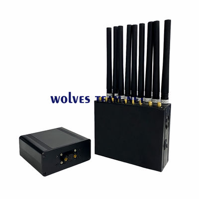 Купить Кулачков шпиона VHF UHF GSM CDMA 3G 4G 5G WiFi Jammer сигнала портативной Handheld управление RF Jammer сигнала 16 частоты беспроводное online manufacture