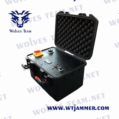 Jammer сигнала мобильного телефона 5G VHF наивысшей мощности батарея рюкзака портативного WIFI GPS дополнительная