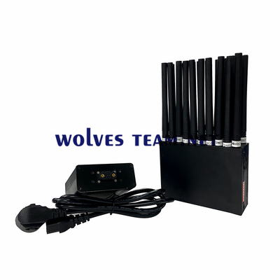 Портативный Handheld Jammer GSM CDMA 3G 4G 5G WiFi сигнала 22 антенн беспроводной