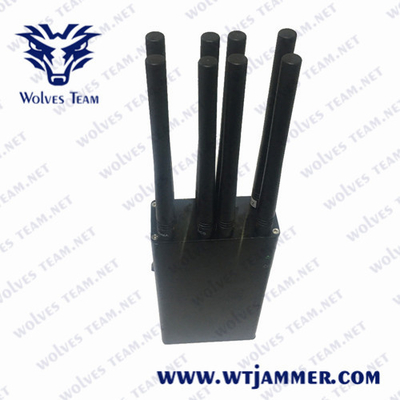тип антенны портативной машинки 8 Jammer сигнала сотового телефона 3G 4G LTE 4G WIMAX 5G Handheld