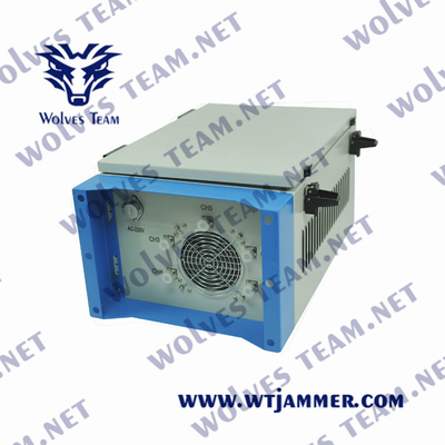 Фиксированный на открытом воздухе Jammer сигнала телефона блокатора 3G 4G 5G WiFi Jammer сигнала клетчатого сотового телефона