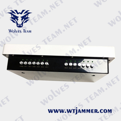 16 UHF VHF GSM CDMA 3G 4G WIFI GPS Jammer сигнала 5G диапазонов регулируемый