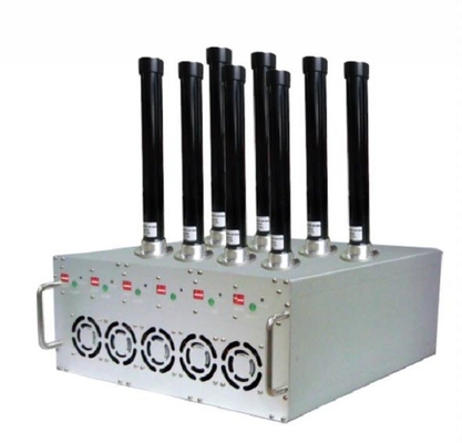 240W 8 соединяет батарею полимера лития крытого Jammer сигнала 2G 3G 4G 5G WIFI дополнительную