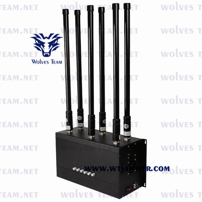 Купить Специализированный GSM PCS 3G 4G All Cell Phone Signal Jammer 30W Регулируемая мощность online manufacture