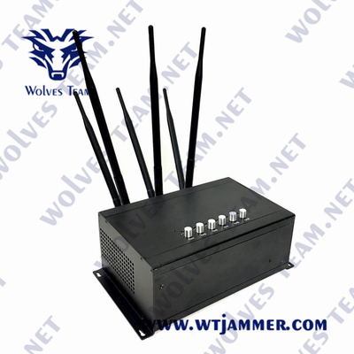 низкочастотная крытая сила Jammer 30W сигнала 50-70Mhz регулируемая