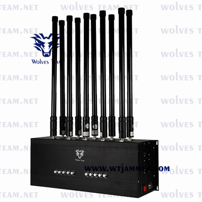 увеличение 7-9dBi антенн Omni металла Jammer 800-2600MHz сотового телефона 3G 4G 5G расквартировывая