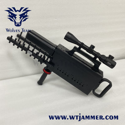 Купить форма оружия Jammer GPS анти- трутня UAV 45w Handheld построенная в батарее online manufacture