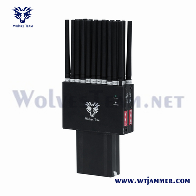 Jammer L1 L2 L5 Lojack 22 22W портативный WiFi GPS соединяет 2G 3G 4G 5G