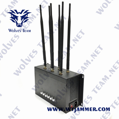 Функция силы низкочастотного крытого Jammer сигнала 30W регулируемая