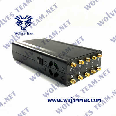 Jammer до 20M сигнала GSM 10 диапазонов Handheld для сотового телефона
