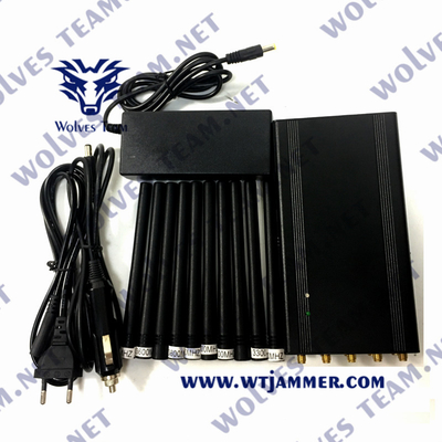 Jammer до 20M сигнала GSM 10 диапазонов Handheld для сотового телефона
