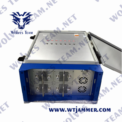 Jammer тюрьмы Jammer сигнала сотового телефона GSM 3G 4G 5G WiFi CDMA наивысшей мощности клетчатый делает на открытом воздухе снабжение жилищем водостойким металла