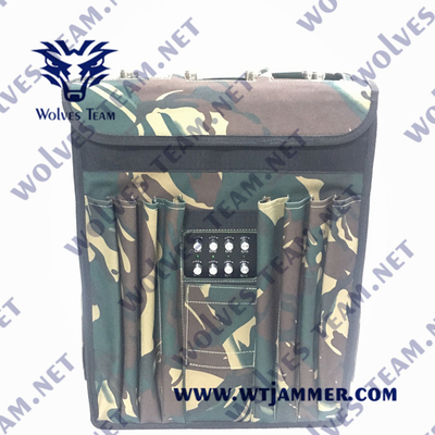 Ряд Bnads до 200m Jammer 10 сигнала наивысшей мощности 120W WIFI
