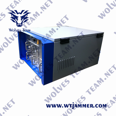 Водоустойчивая наивысшая мощность WiFi GSM PCS 3G 4G 5G Jammer тюрьмы тюрьмы 500m