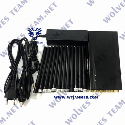 Блокатор 12 Gps антенн Handheld для VHF GPS Lojack UHF 3G 4G 5G WiFi