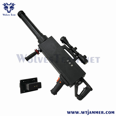 Handheld тип Jammer оружия обороны безопасностью 4000m GPS анти- сжимая трутня