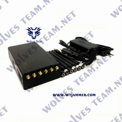 Связь Handheld сигнала Jammer Wifi 6 антенн беспроводная