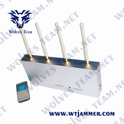 Крытые 40 Bluetooth метров Jammer сигнала с антенной направленного действия Omni