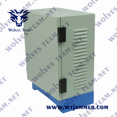 Наивысшая мощность WiFi GPS 433MHz военного Jammer трутня сигнала 2000m водоустойчивая на открытом воздухе