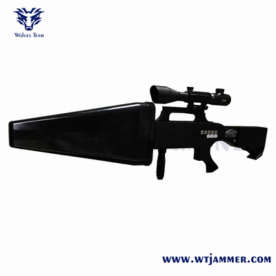 1200 метров Handheld типа 4 Jammer сигнала трутня GPS WIFI2.4G WiFi5.8g диапазонов