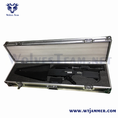 1200 метров Handheld типа 4 Jammer сигнала трутня GPS WIFI2.4G WiFi5.8g диапазонов