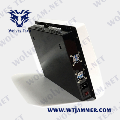 Клетчатый Jammer сигнала 700MHz-6000MHz 100 GSM 3G 4G 5G метров Jammer мобильного телефона