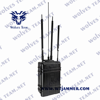 WT702816 Многодиапазонный портативный бомбозаглушитель 135-6000Mhz Внутренний алюминиевый корпус