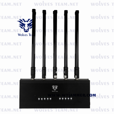 100 метров настольный джаммер сигнала для мобильных телефонов Для GSM PCS DCS CDMA 3G 4G 5G сигнал