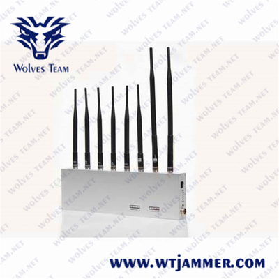 8 антенн 8 группы все сигналы блокировщик 3g 4g GPS Wifi 2.4g блокировщик