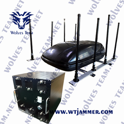Wt601812 1200w 12 полос блокировщик сотового телефона для автомобиля