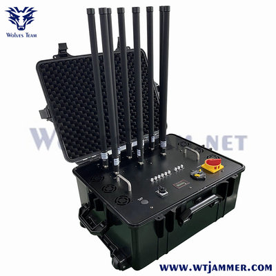 Портативный 8 полос GPS Wi-Fi GSM 3G 4G 5G Сбойник сигнала мобильных телефонов Фабричная цена