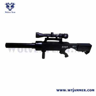 VIP Protection Drone Jammer с перезаряжаемой батареей и диапазоном блокировки 800-1200 м