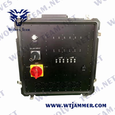 IED Бомба 22 диапазоны высокой мощности GSM 5G UHF VHF RF сигнальный джаммер