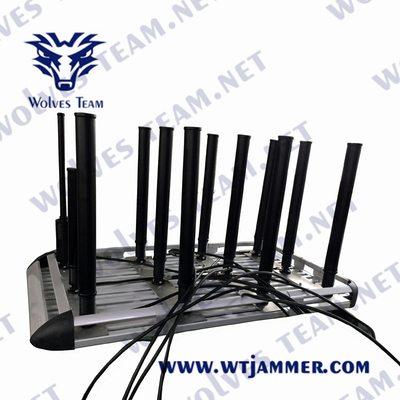 IED Бомба 22 диапазоны высокой мощности GSM 5G UHF VHF RF сигнальный джаммер