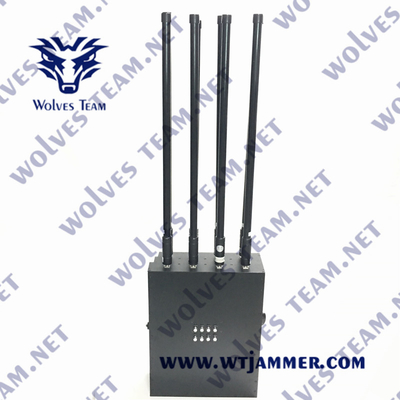 8 полос рюкзак WiFi5.8g GPSL1 GSM 433MHz Type Gun Drone Jammer
