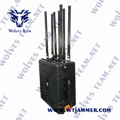Переносный высокомощный IP65 GPS-браммер GPSL1-L5 Сигнальный браммер Glonass L1/L2 GPS Сигнальный браммер дальность 5000 метров