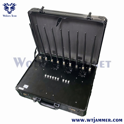 40W 8 Band портативная сумочка WIFI2.4G WIFI5.8G 2G 3G 4G Cell Pone Jammer -WT808TA5-8