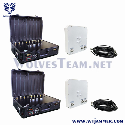 8 Band портативная сумочка WIFI2.4G WIFI5.8G 2G 3G 4G Cell Pone Jammer