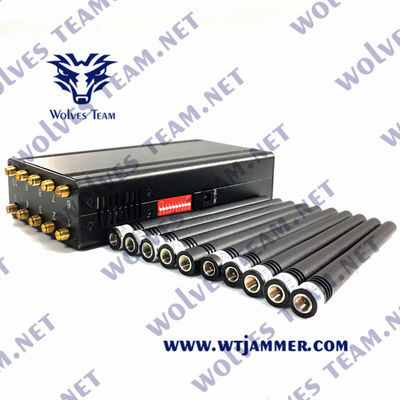 Купить Портативный 16-антенный подавитель радиосигналов для мобильных телефонов 2G 3G 4G 5G WIFI GPS, блокировка на 20 метров online manufacture