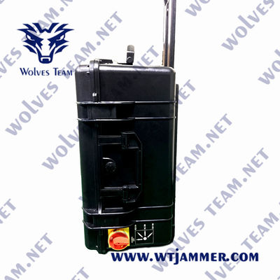 Купить Портативный мощный наружный водонепроницаемый 5G UHF VHF RF315/433/868/319MHz Сигнальный джаммер Дальность до 1000 метров online manufacture
