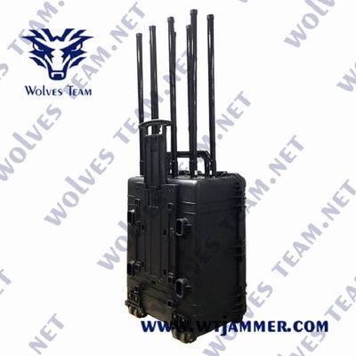 Купить Lightweight Portable Signal Jammer with AC Adapter AC 230V Each Frequency Controlled by Independent RF On/off Switches online manufacture