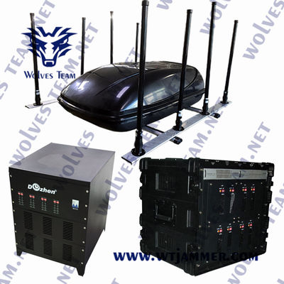 Купить High Power Vehicle IED Bomb Jammer 100MHz-7Ghz Signal Jammer up to 1000 meters online manufacture
