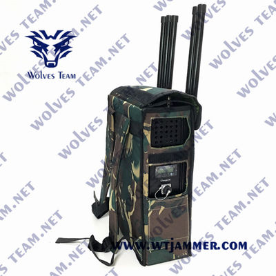 Купить Military Backpack Lightweight IED Bomb Signal Jammer 20-1500 MHz Signal Jammer online manufacture